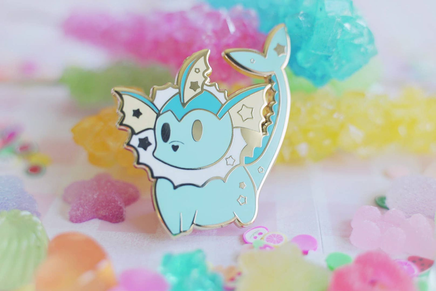 Pokemon: Vaporeon Enamel Pin