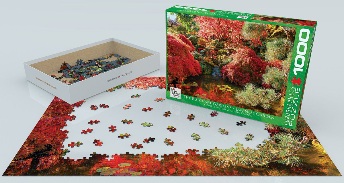 Puzzle: Scenic Photography - The Butchart Gardens Japanese Garden