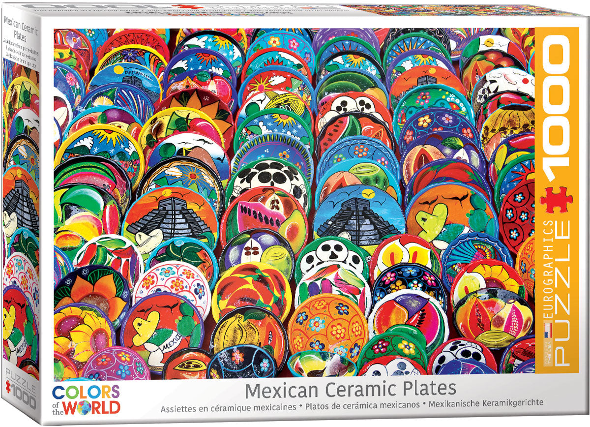 Puzzle: Colors of the World - Mexican Plates