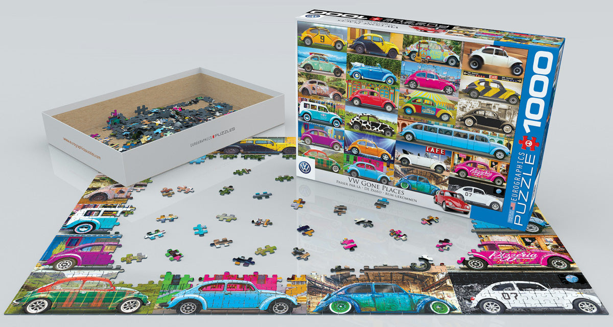 Puzzle: The VW Groovy Collection - VW Gone Places