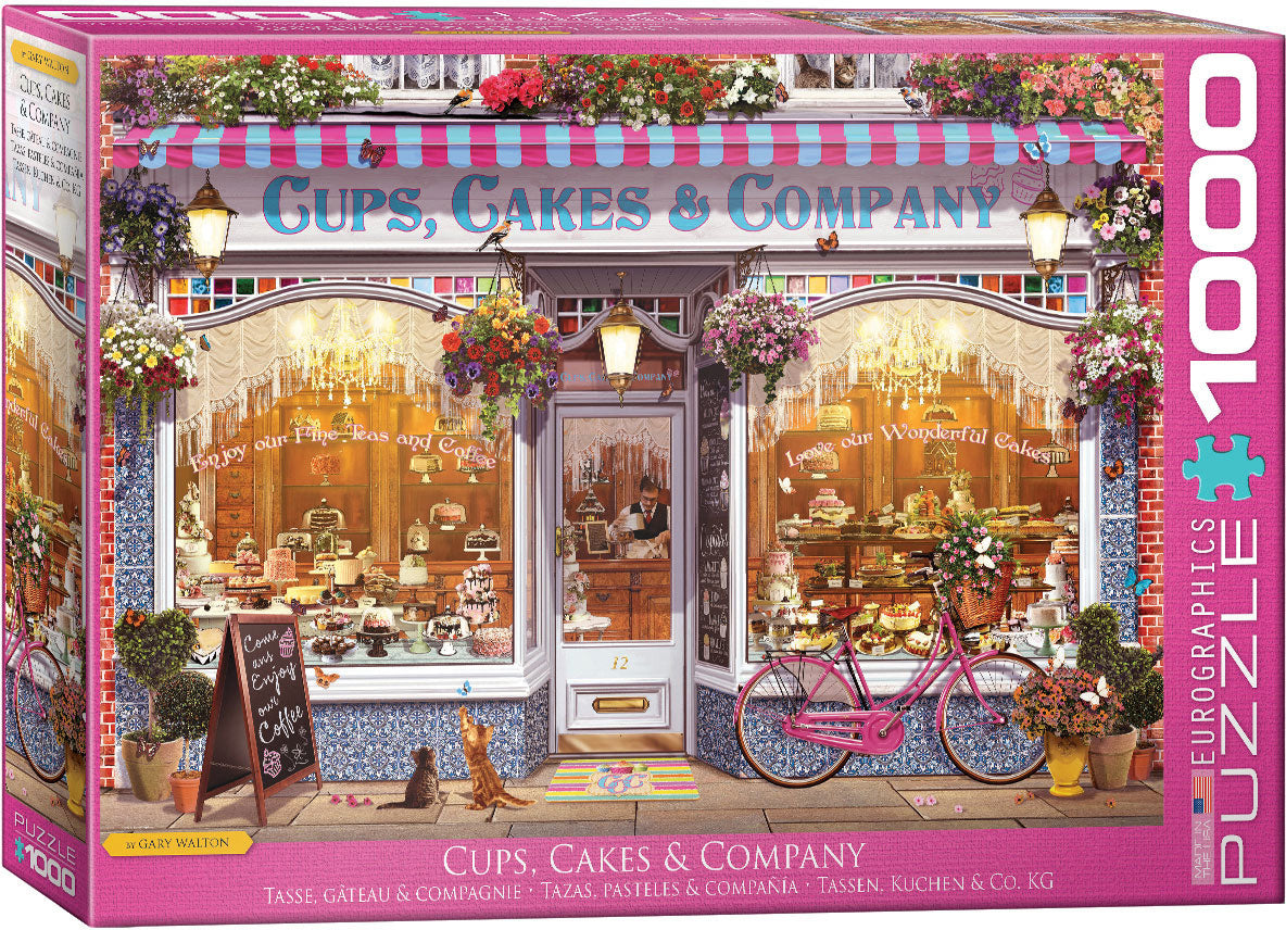 Puzzle: Favorite Pastimes - Cups, Cakes & Company by Garry Walton