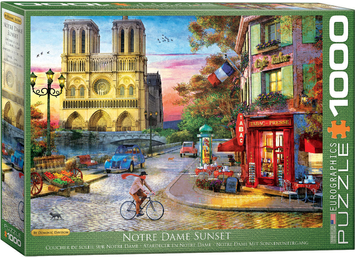 Puzzle: Artist Series - Notre Dame by Dominic Davison