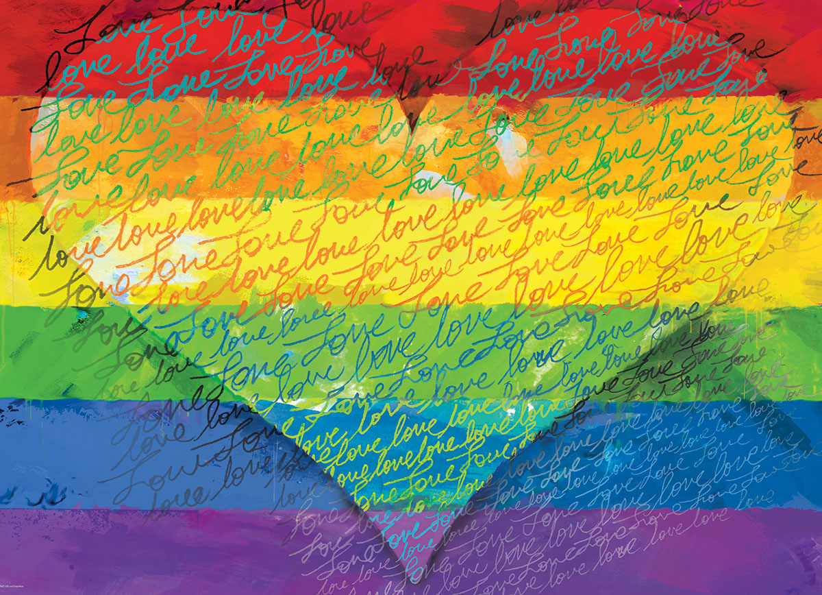 Puzzle: Artist Series - Love & Pride!