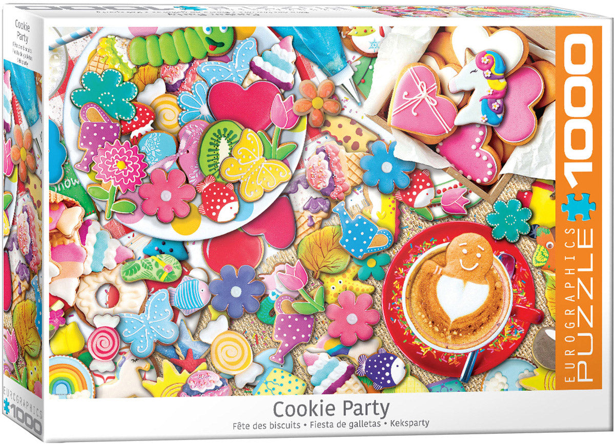 Puzzle: Sweet Rainbow & Party - Cookie Party