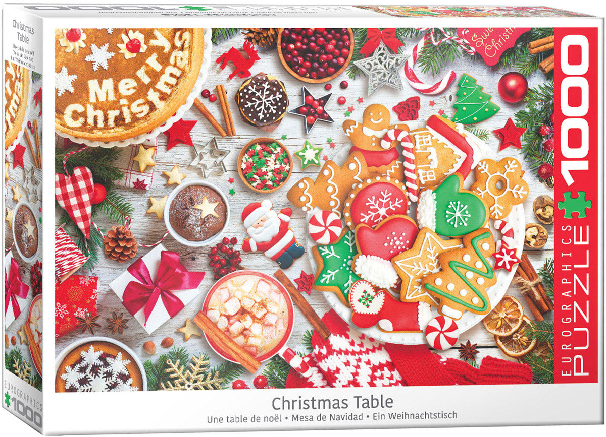 Puzzle: Sweet Rainbow & Party - Christmas Table