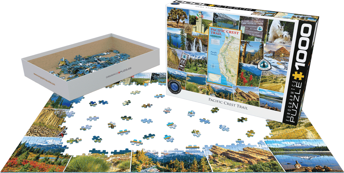 Puzzle: The Globetrotter Collection - Pacific Crest Trail