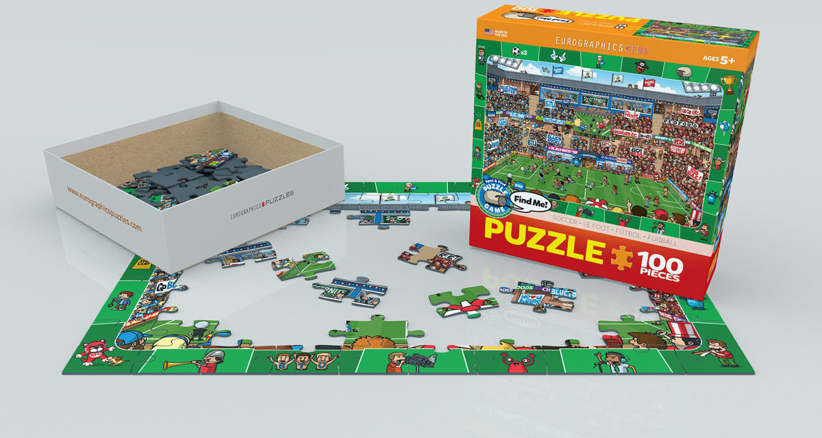 Puzzle: Spot & Find Puzzle Game - Spot & Find Soccer