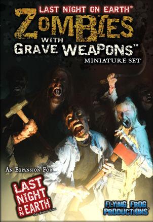 LAST NIGHT ON EARTH: ZOMBIES WITH GRAVE WEAPONS MINIATURE SET