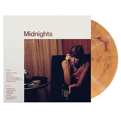 Taylor Swift – Midnights (Blood Moon Color Vinyl) LP Record