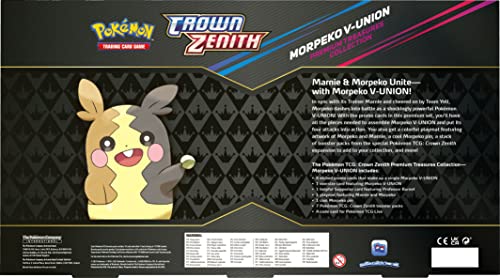 Pokemon Crown Zenith: Premium Playmat Collection—Morpeko V-Union