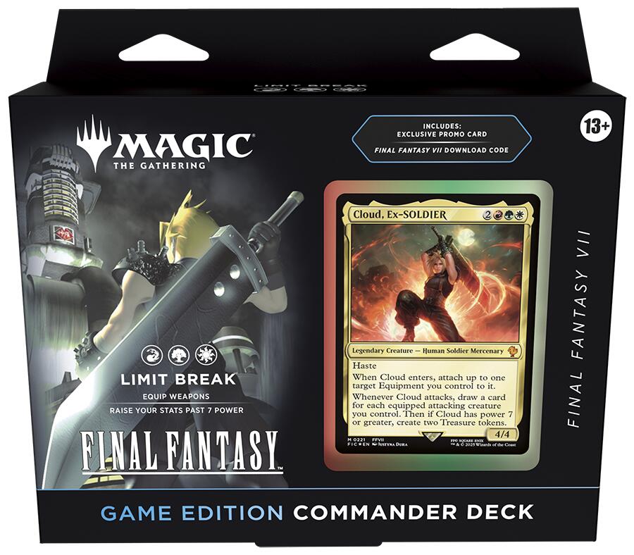 FINAL FANTASY Commander Deck - FINAL FANTASY VII Limit Break (Game Edition) [FIC]