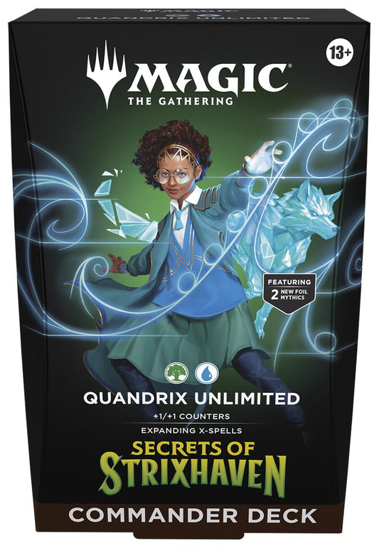 (Preorder) Secrets of Strixhaven Commander Deck - Quandrix Unlimited [SOC]