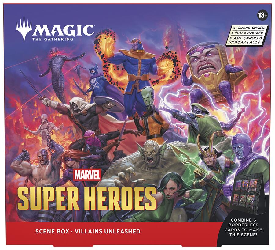(Preorder) Marvel Super Heroes Scene Box - Villains Unleashed [MSH]