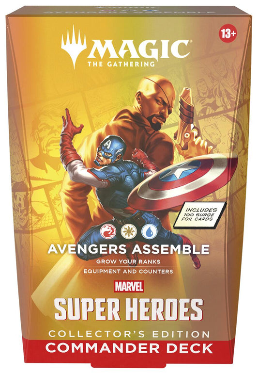 (Preorder) Marvel Super Heroes Commander Deck - Avengers Assemble (Collector's Edition) [MSC]