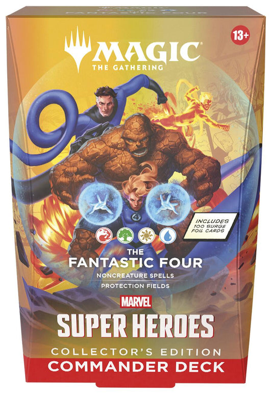 (Preorder) Marvel Super Heroes Commander Deck - The Fantastic Four (Collector's Edition) [MSC]