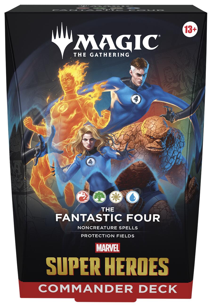(Preorder) Marvel Super Heroes Commander Deck - The Fantastic Four [MSC]
