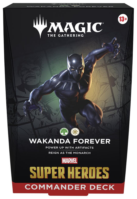 (Preorder) Marvel Super Heroes Commander Deck - Wakanda Forever [MSC]