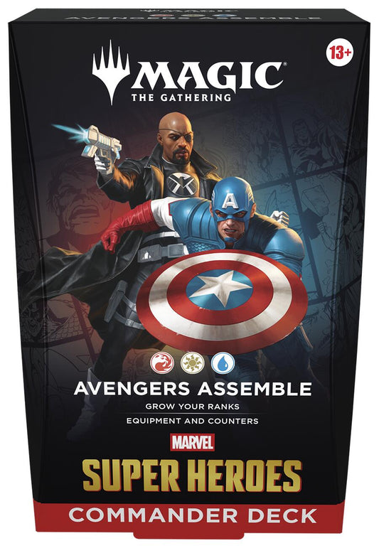 (Preorder) Marvel Super Heroes Commander Deck - Avengers Assemble [MSC]