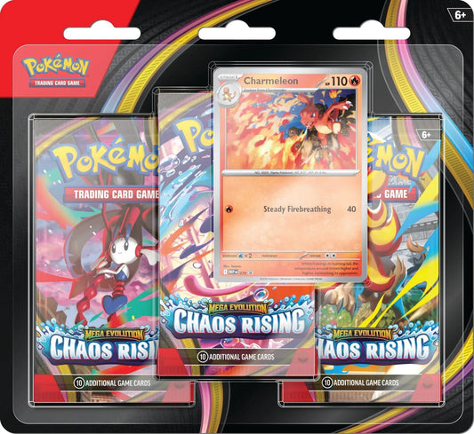 (Preorder) Chaos Rising 3 Pack Blister [Charmeleon] [CRI]