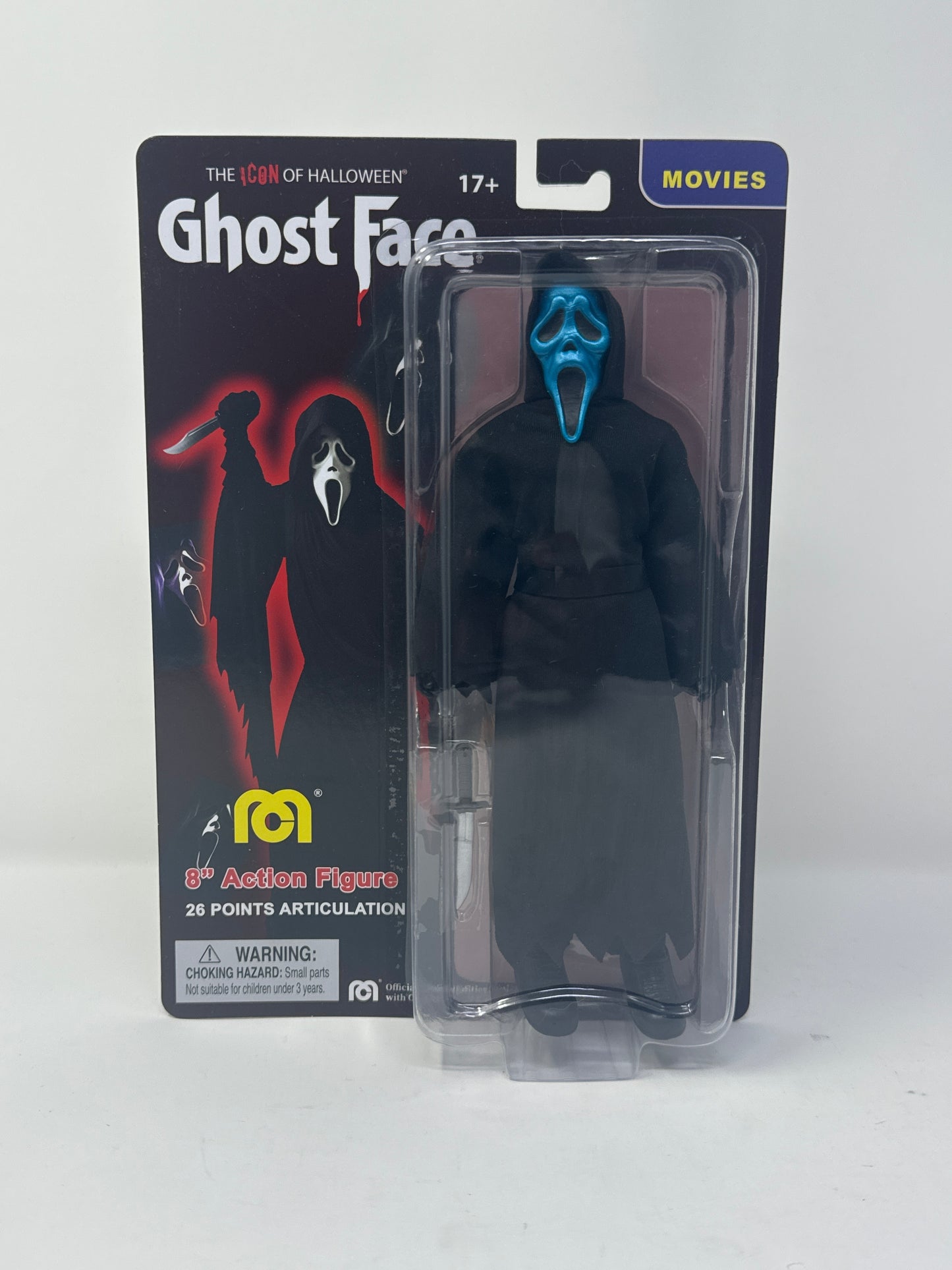 Mego Horror Ghostface Assorted Colors Face 8in Action Figure