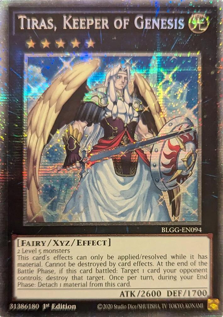 Tiras, Keeper of Genesis (Starlight Rare) [BLGG -] - Battles of Legend: Glorious Gallery