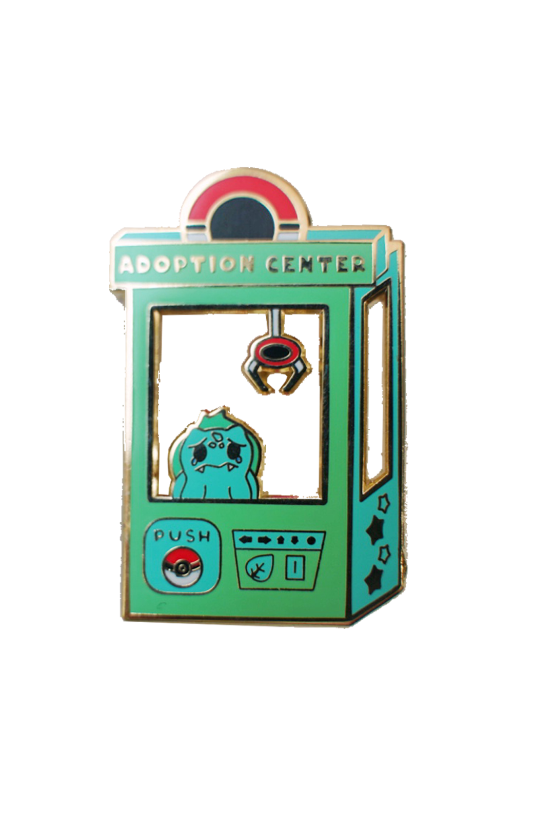 Pokemon: Bulbasaur Adoption Center Enamel Pin