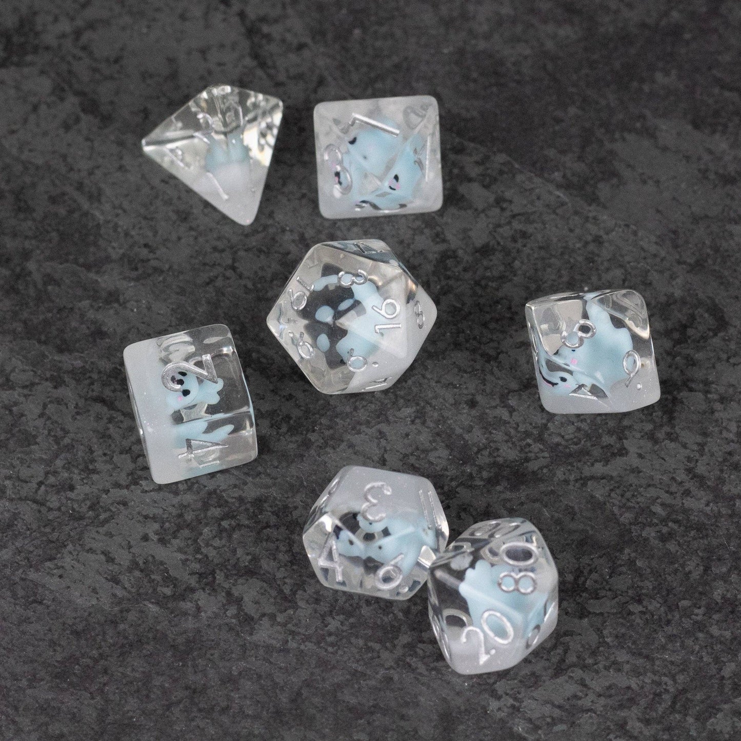 Riftgate -  Blue Seal Dice Set: Dice Only