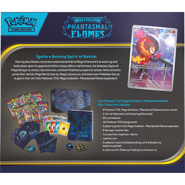 Pokemon: Mega Evolution - Phantasmal Flames Elite Trainer Box