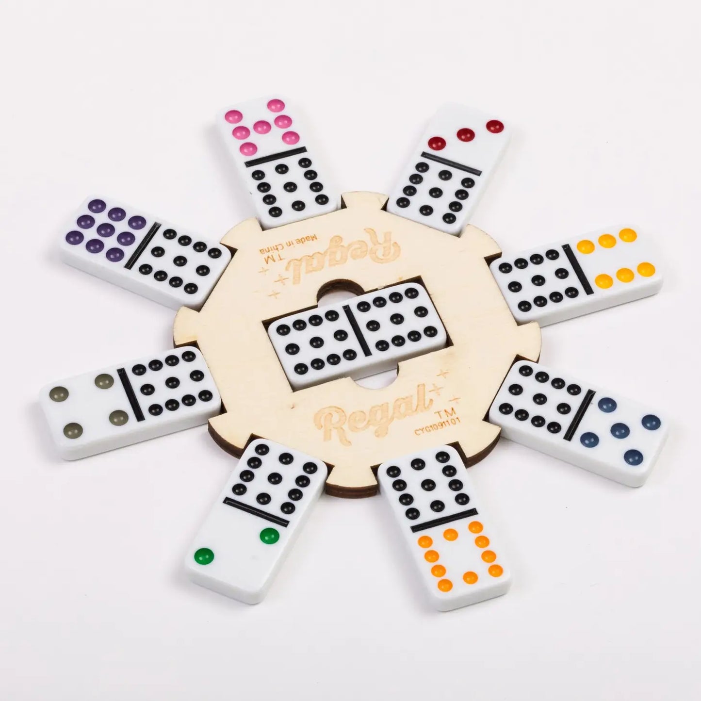 Double 12 Mexican Train Dominoes