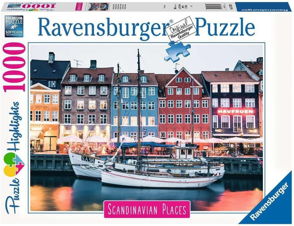 Ravensburger: Puzzle - Scandinavian Places - Copenhagen, Denmark