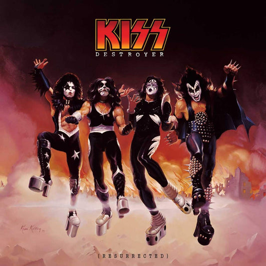Kiss – Destroyer {Resurrected} Orange Translucent Color Vinyl LP Record