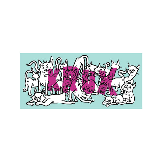 Krux Cat Party Sticker