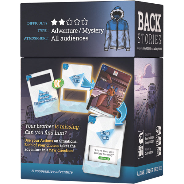 Backstories: Alone Under the Ice - Board Game