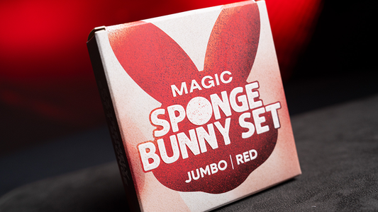 Magic Sponge Bunny Rabbit Jumbo Set (Red) by Murphy's Magic