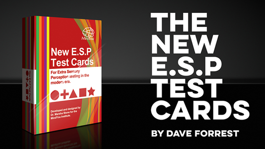 New ESP Test Cards Magic Trick by David Forrest