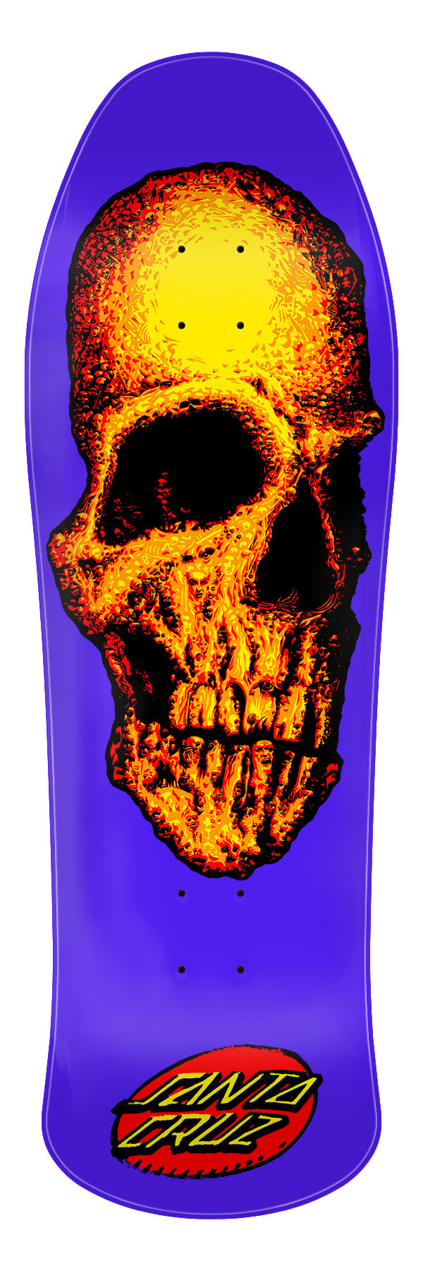 **Pre-Order** Santa Cruz Street Creep Cobalt Blue Dip 10" Skateboard Deck