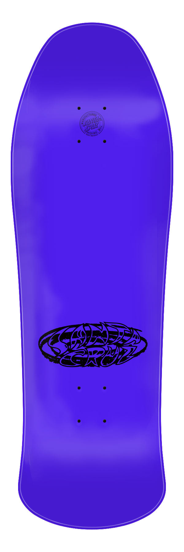 **Pre-Order** Santa Cruz Street Creep Cobalt Blue Dip 10" Skateboard Deck
