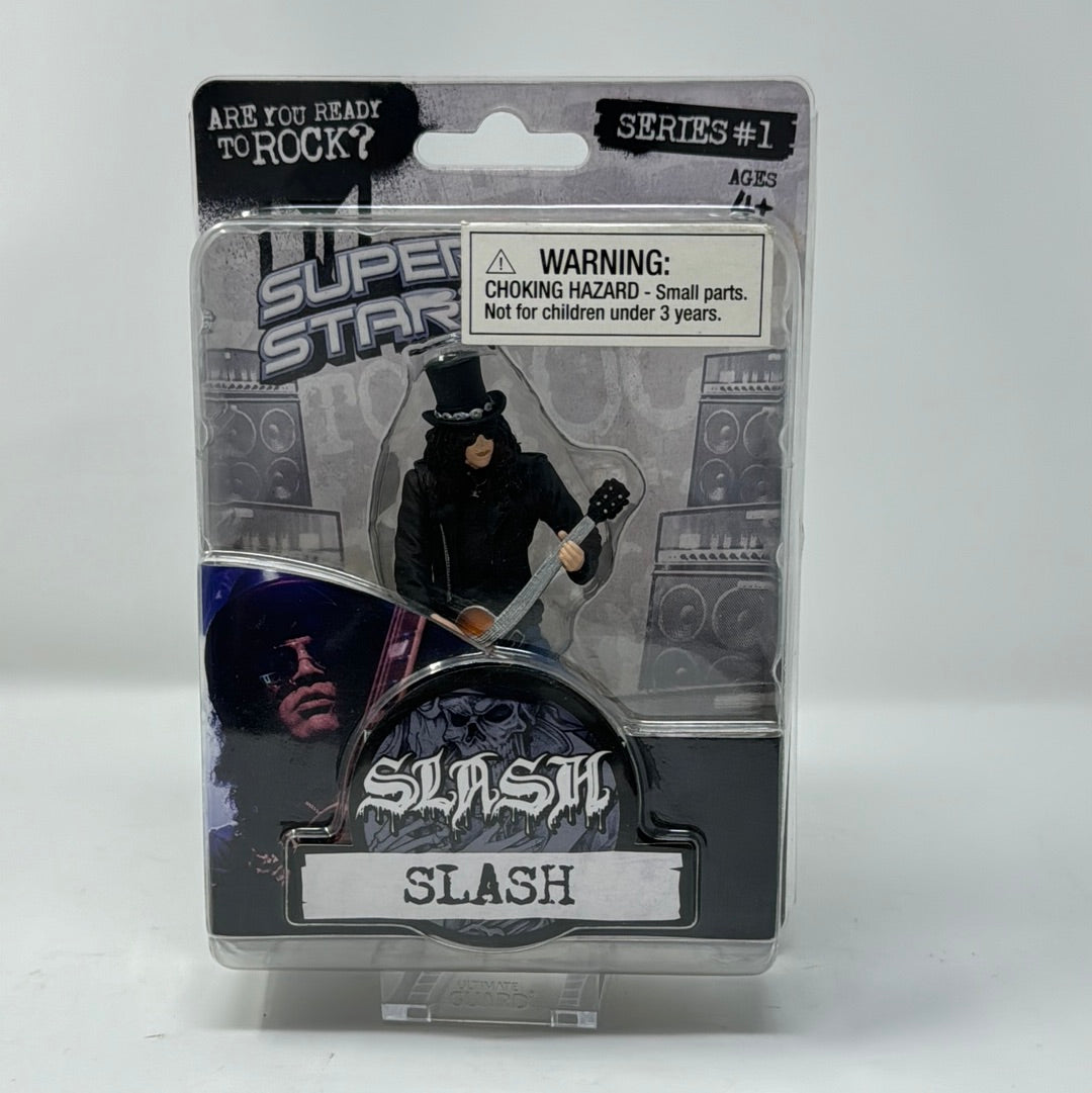 Super Stars Slash (Guns 'N Roses) 2009 Action Figure - Rare