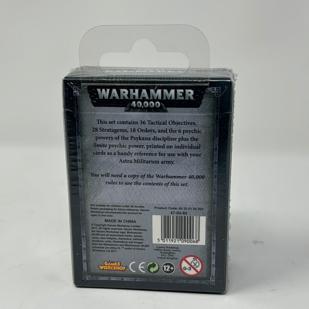 Games Workshop Warhammer 40K: Datacards Astra Militarum