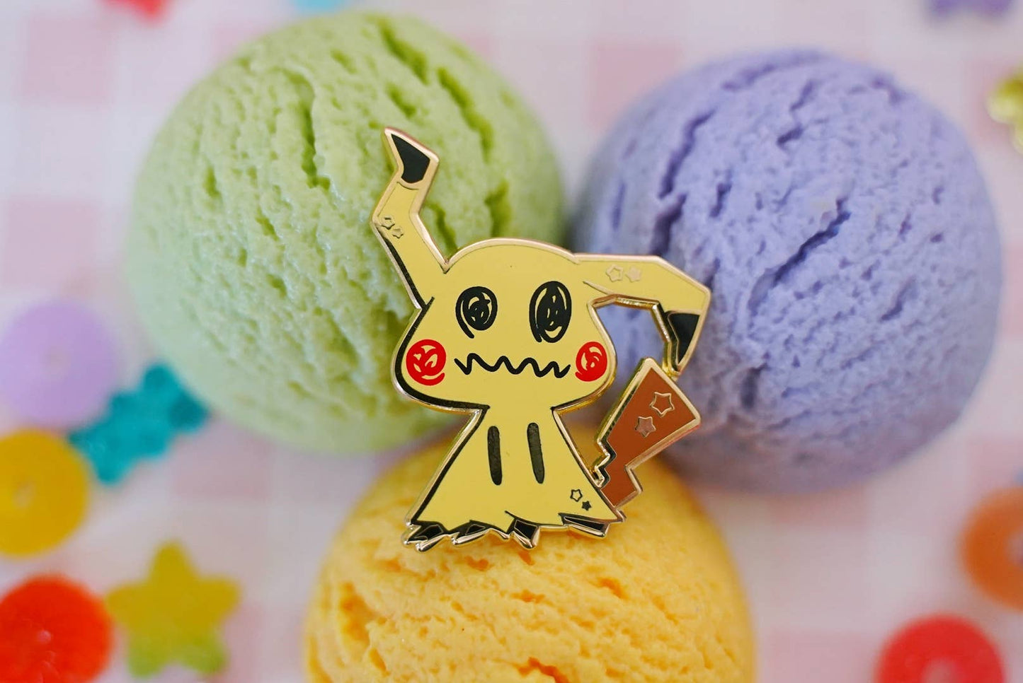 Pokemon: Mimikyu Enamel Pin Anime