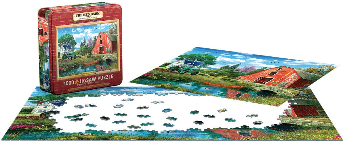Puzzle: The Red Barn Tin