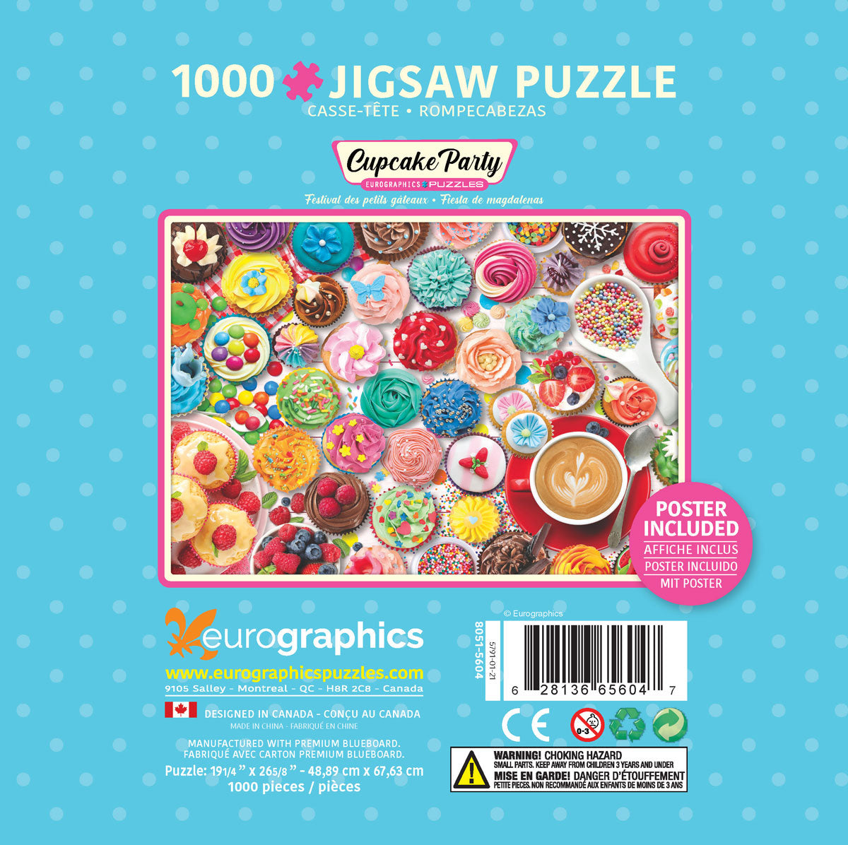 Puzzle: Cupcake Party Tin