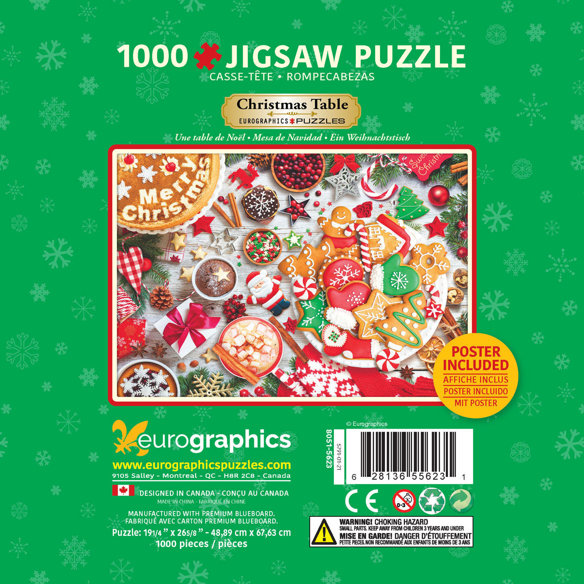 Puzzle: Christmas Table Tin