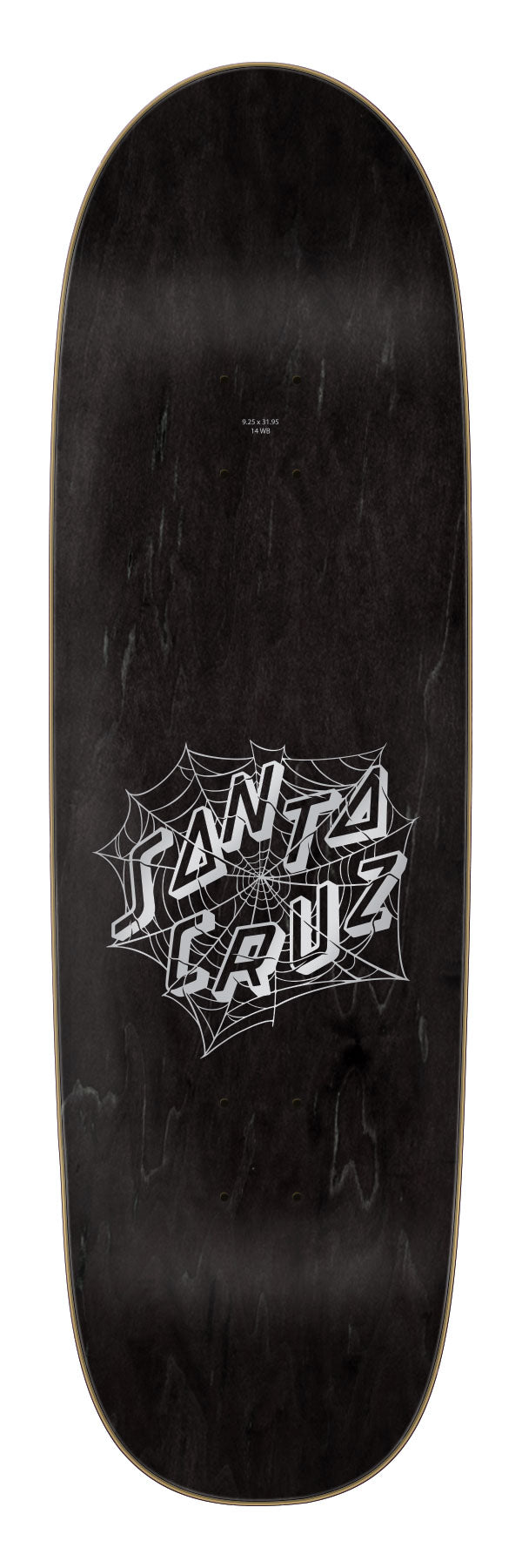 SANTA CRUZ DRESSEN "Spider" Pro 9.25" COMPLETE SKATEBOARD