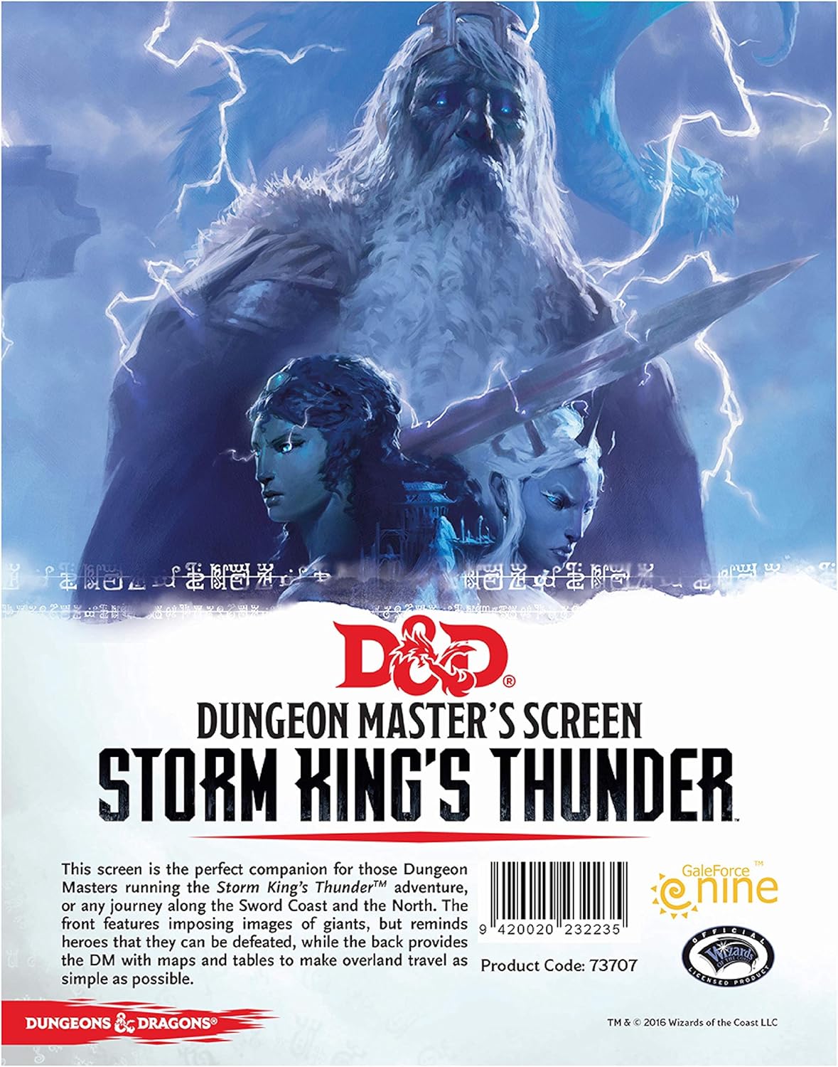 D&D: Storm King's Thunder - Dungeon Master Screen