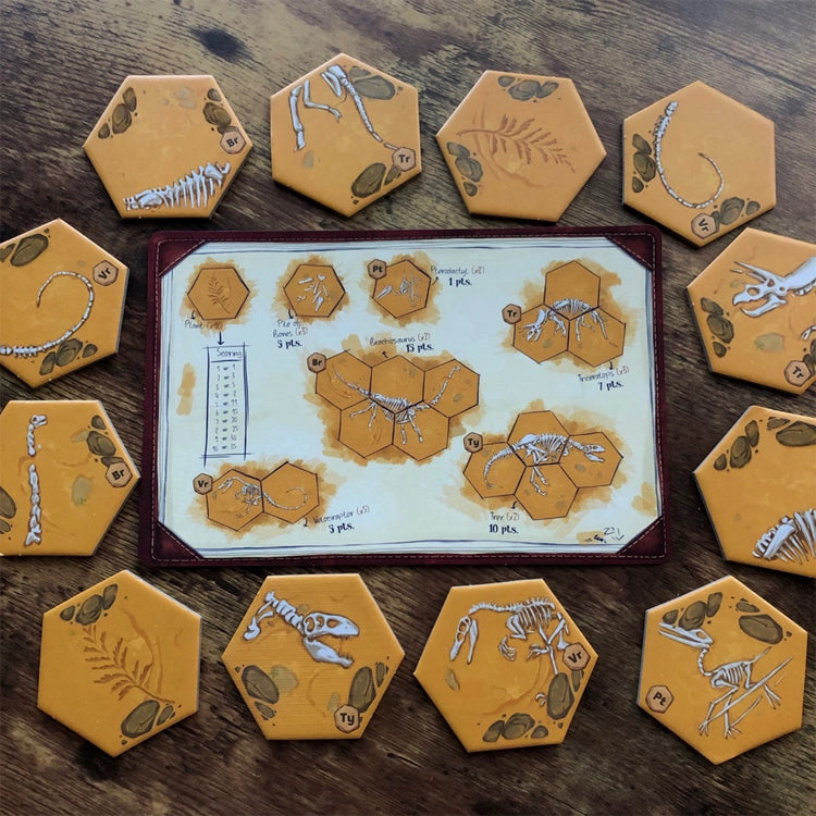 Jurassic Parts Board Game