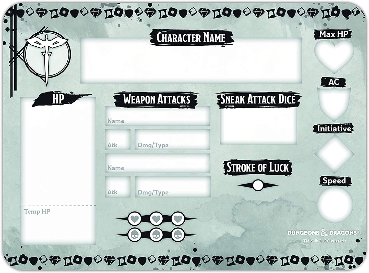 D&D: Rogue Token Set
