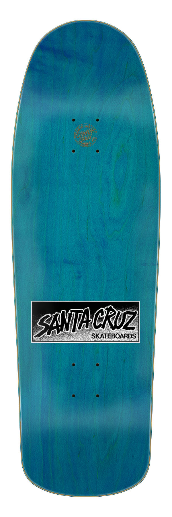 Santa Cruz Tom Knox Punk Black Stain 9.89" Complete Skateboard