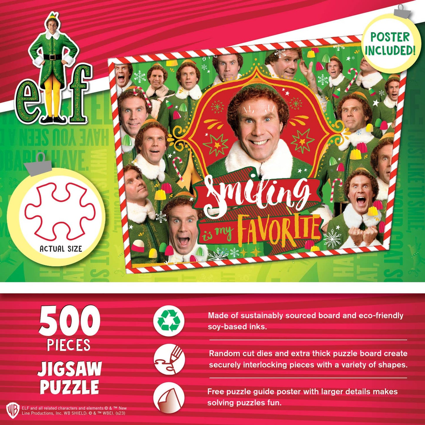 Holiday - Elf 500 Piece Jigsaw Puzzle