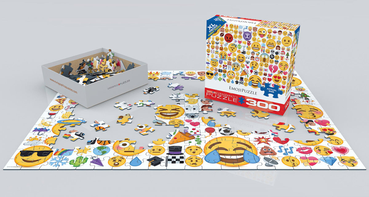 Puzzle: Family Oversize Puzzles - Emojipuzzle What's Your Mood?